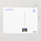 Newport Rhode Island, Rosecliff Mansion Post Card Briefkaart (Achterkant)