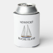 Newport Rhode Island Sailing Blikjeskoeler (Blikje Achterkant)