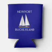 Newport Rhode Island Sailing Blikjeskoeler (Voorkant)