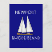 Newport Rhode Island Sailing Briefkaart (Voorkant)