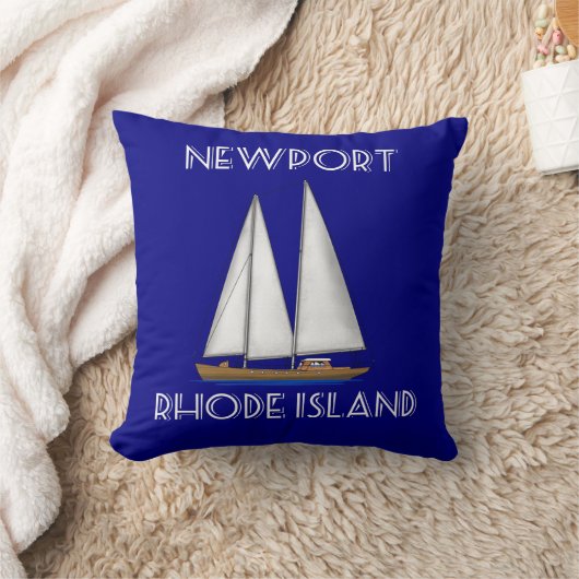 Newport Rhode Island Sailing Kussen (Deken)