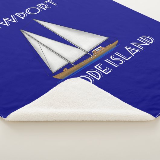 Newport Rhode Island Sailing Sherpa Deken (3/4)