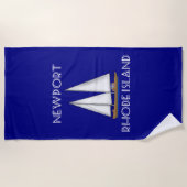 Newport Rhode Island Sailing Strandlaken (Voorkant)