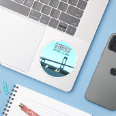 Newport Rhode Island Sailships  Sticker (Laptop met iPhone)