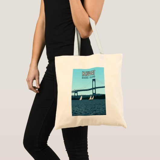 Newport Rhode Island Sailships  Tote Bag (Voorkant (product))