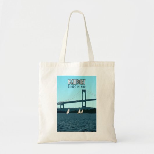 Newport Rhode Island Sailships  Tote Bag (Voorkant)