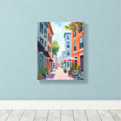 Newport Rhode Island Schilderij Canvas Afdruk (Insitu (Houten vloer))