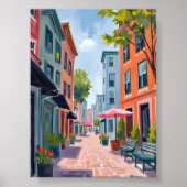 Newport Rhode Island Schilderij Poster (Voorkant)