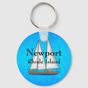 Newport Rhode Island Sleutelhanger