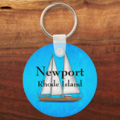Newport Rhode Island Sleutelhanger (Voorkant)