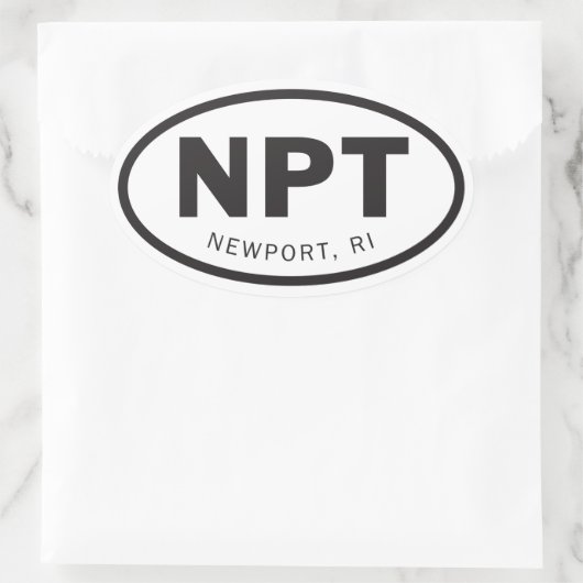 Newport, Rhode Island Sticker (Tas)