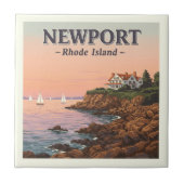 Newport Rhode Island Tegeltje (Voorkant)