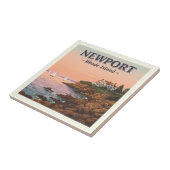 Newport Rhode Island Tegeltje (Zijkant)