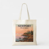  Newport Rhode Island Tote Bag (Achterkant)