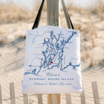 Newport Rhode Island Trouw Welkomsttas