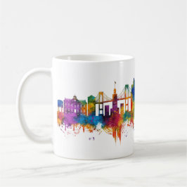 Newport Rhode Island USA Skyline Koffiemok