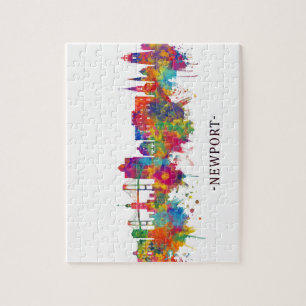 Newport Rhode Island USA Skyline Legpuzzel