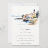 Newport Rhode Island Verenigde Staten bruiloft Kaart (Voorkant)