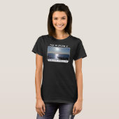 Newport Rhode Island Zee Sunset T-shirt (Voorkant volledig)