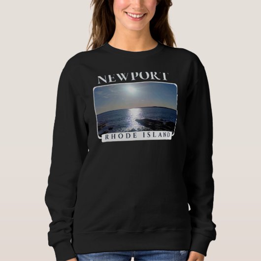Newport Rhode Island Zee Sunset Trui (Voorkant)