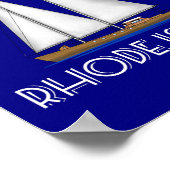 Newport Rhode Island Zeilen Poster (Hoek)