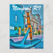 Newport RI Briefkaart (Voorkant)