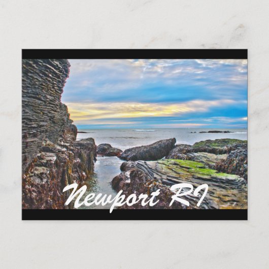 Newport RI Briefkaart (Voorkant)