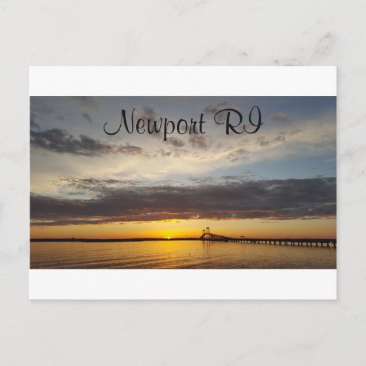 Newport RI Briefkaart (Voorkant)
