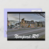 Newport RI Briefkaart (Voorkant / Achterkant)