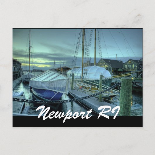 Newport RI Briefkaart (Voorkant)