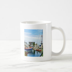 Newport RI - Gevouwen e-mails Koffiemok