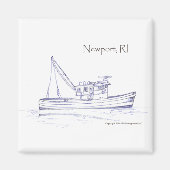 Newport RI Magneet (Voorkant)