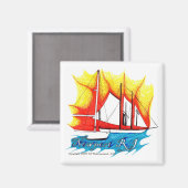 Newport RI Magneet (Voorkant / Achterkant)