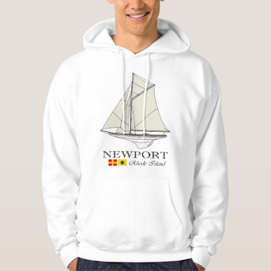 Newport RI (SB) Hoodie (Voorkant)