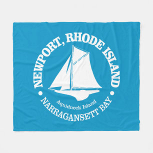 Newport RI (sloep) Fleece Deken