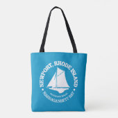 Newport RI (sloep) Tote Bag (Achterkant)