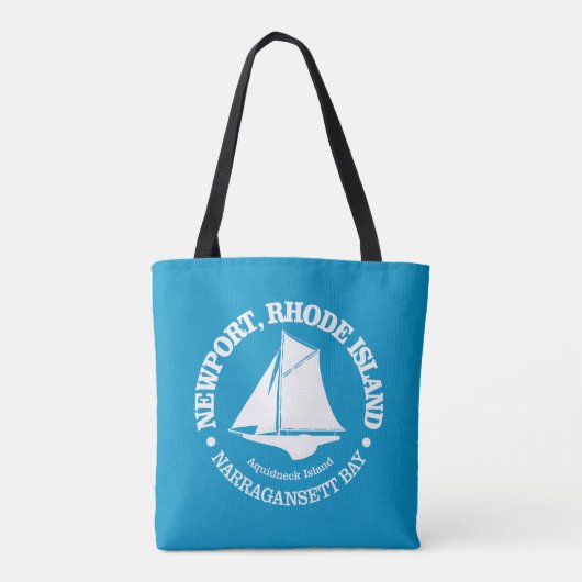 Newport RI (sloep) Tote Bag (Achterkant)