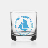 Newport RI (sloep) Whisky Glas (Voorkant)