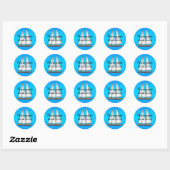 Newport Ronde Sticker (Vel)