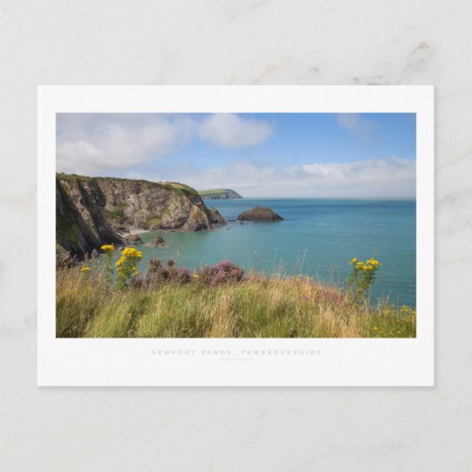 Newport Sands, Pembrokeshire Briefkaart (Voorkant)
