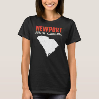 Newport South Carolina USA State America Travel T-shirt