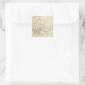 Newport, Sullivan Co Vierkante Sticker (Tas)