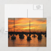 Newport Sunset Briefkaart (Voorkant / Achterkant)