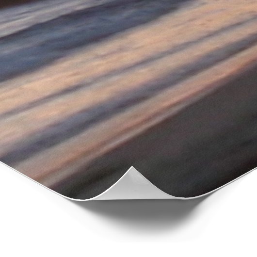 Newport Sunset Poster (Hoek)