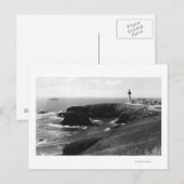 Newport, Uitzicht van de vuurtoren van Oregon Yaqu Briefkaart (Voorkant / Achterkant)