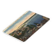 Newport VT Lake Memphremagog 1940s  stijl Magneet (Linkerzijde)