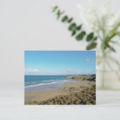 Newquay Bay beaches Cornwall England Briefkaart (Staand voorkant)