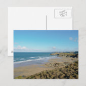 Newquay Bay beaches Cornwall England Briefkaart (Voorkant / Achterkant)