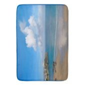 Newquay Bay in de zomer Badmat (Voorkant Verticaal)