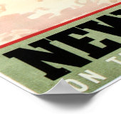 NEWQUAY English Cornish Coast GWR Railways Travel Poster (Hoek)